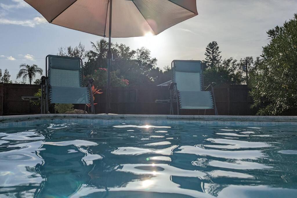 Pool Home On The Bay, Large Private Yard Near Ami 布雷登顿 外观 照片